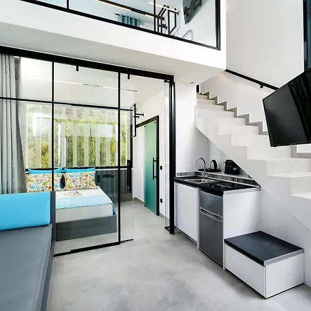 Mythodea Prive Luxury Suites Chrysi Ammoudia Exterior photo