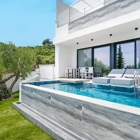 Mythodea Prive Luxury Suites Chrysi Ammoudia Exterior photo